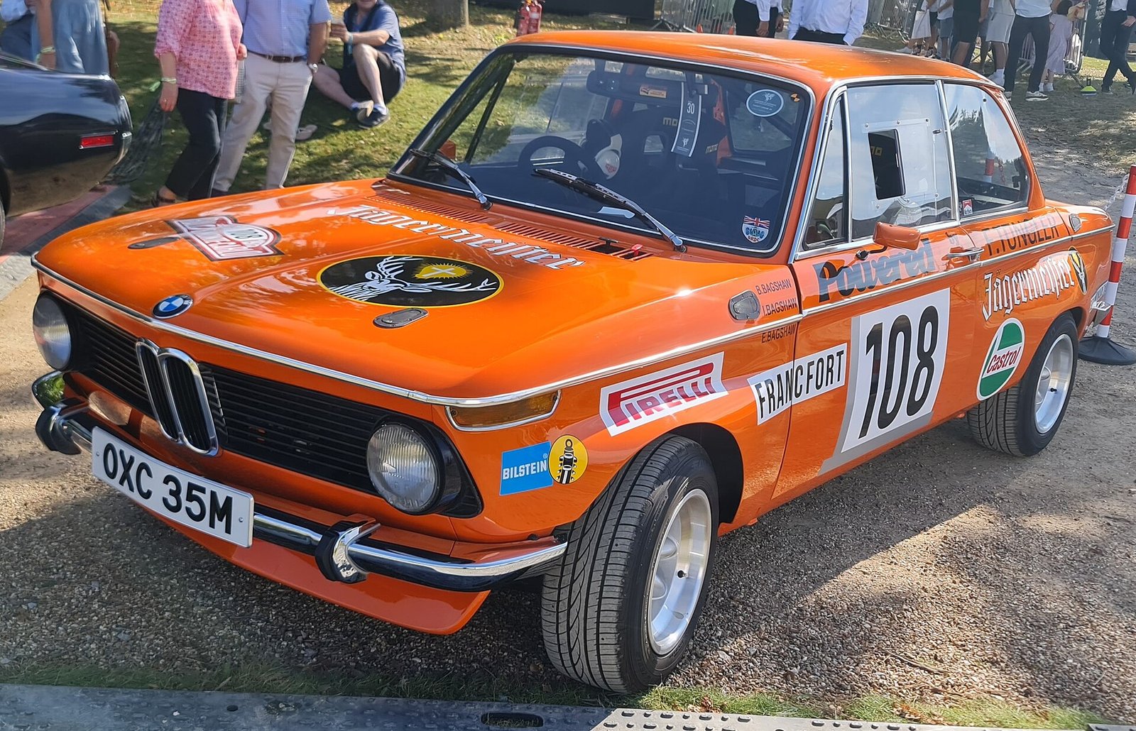 BMW 2002 tii 1972 — front three-quarter view